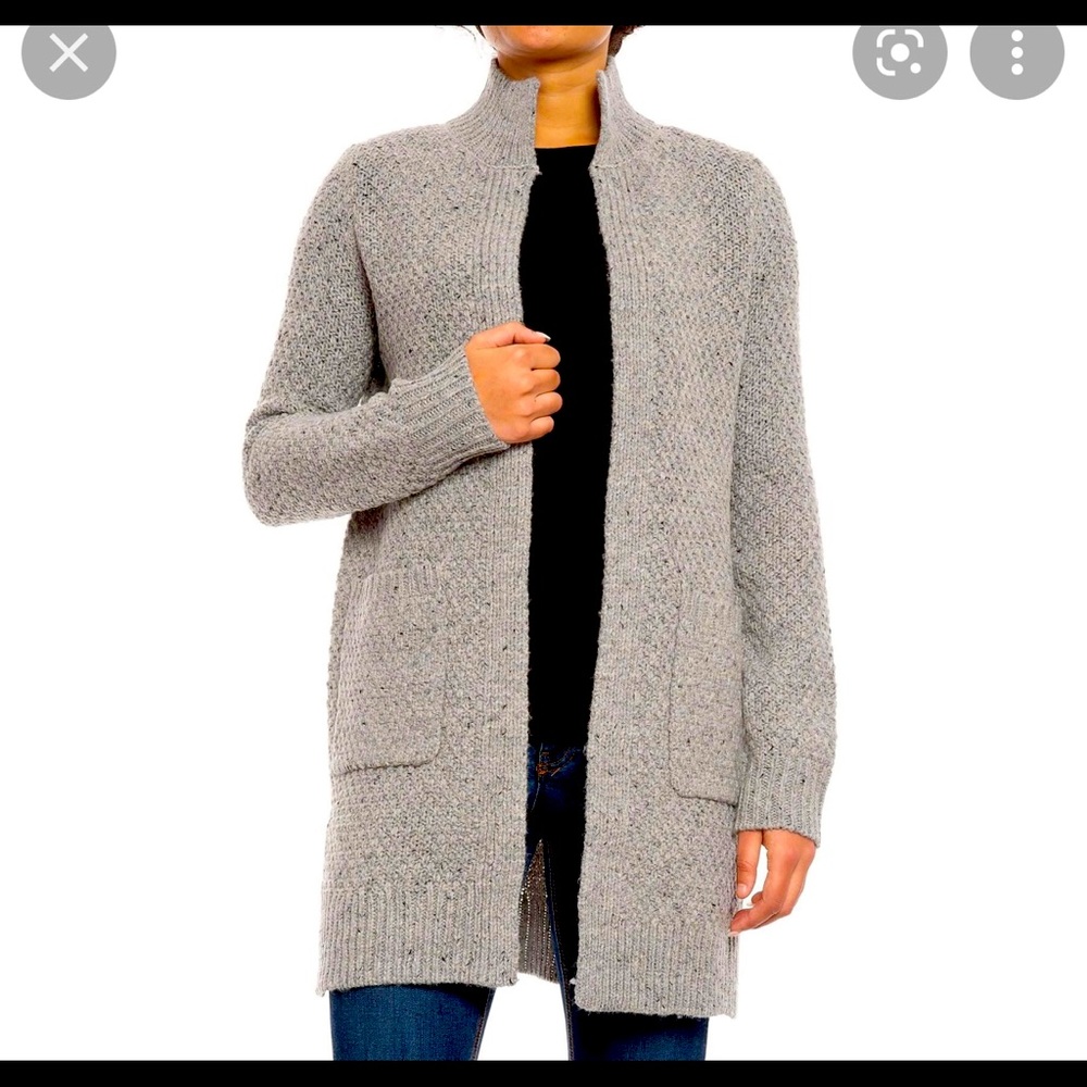 Cynthia Rowley Cardigan Sweater, warm and cozy mid length cardigan